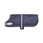 Cobrejão de cão impermeável com forro polar, azul