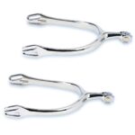 Esporas Unisex Dressagem Roseta C/Bicos Pua 25mm - Stubben