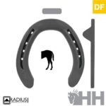 Ferraduras Kerckhaert DF 2 Arpões Pés