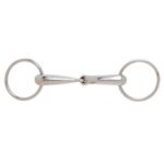 Bridão Argolas Embocadura Partida Oca 20mm - Sefton