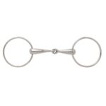 Bridão Argolas Grandes Embocadura Grossa 23mm - Sefton