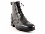 Botins em Couro com Cordões e Fecho Traseiro (Grace Kelly) - Image 3