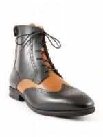 Botins em Couro com Cordões e Fecho Traseiro (Brito) - Image 2