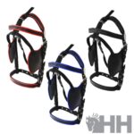 Arreio de Atrelagem Simples Nylon/PVC Preto C/Debrum - Image 2