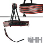 Arreio de Atrelagem Simples Nylon/PVC Preto C/Debrum - Image 3