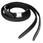 Tirantes de Atrelagem Simples Nylon C/Couro Preto