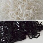Saco Elásticos de Silicone P/Entrançar Crinas