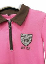 Blusa/Polo Manga Comp. Rosa Harry's Horse - Image 2