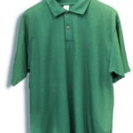 Polo Homem Manga Curta Verde