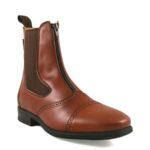 Botins em Couro com Fecho Frontal (Mistral)