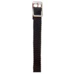 Correias de Espora Inglesa HH em Nylon Preto com Fivela