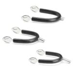 Esporas de Galo Retas com Borracha – Adulto 30 mm
