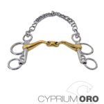 Freio Pelhame Cyprium Emb.Tripartida 45º Perna Curta