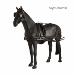 Arreio de Atrelagem Simples Nylon/PVC Preto C/Debrum - Image 3